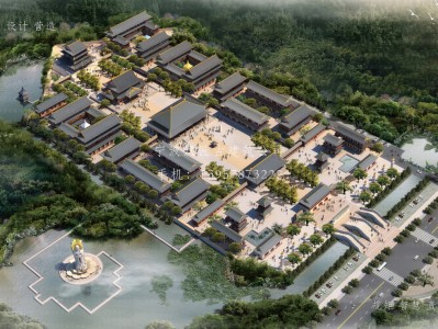 吴川护国寺重建项目工程施工